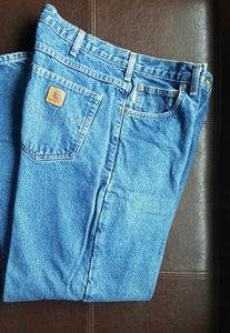 Carhartt Flannel-Lined Jeans 34W x 30L